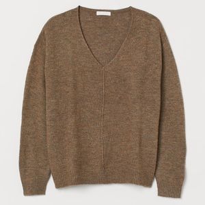 H&M Fine Knit V-Neck Sweater
